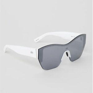 ALO Yoga White and Gray Sunglasses